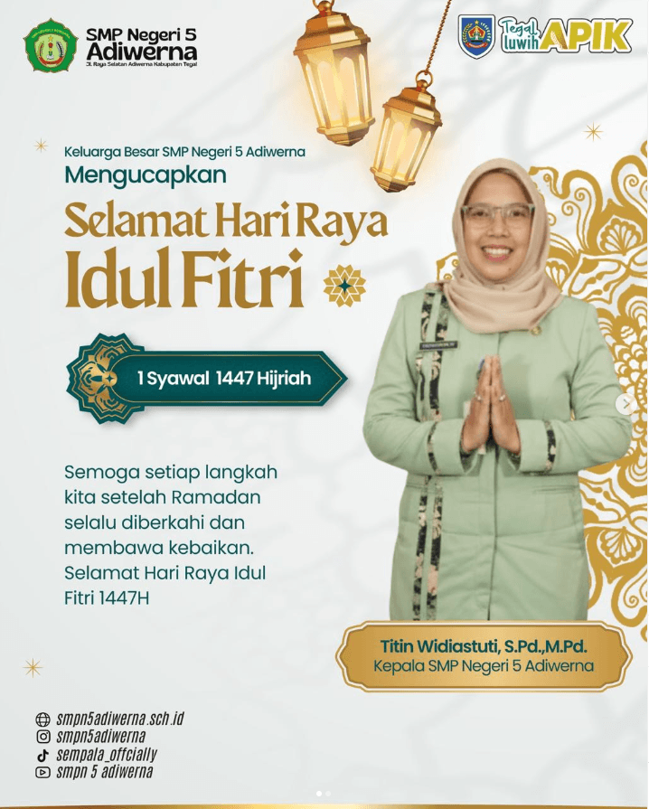Selamat Hari Raya Idul Fitri 1 Syawal 1447 H